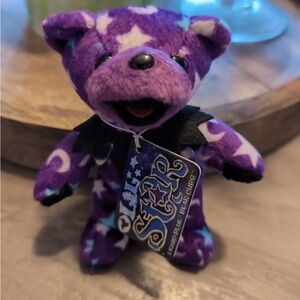 Grateful Dead “lil star”Purple  Plush beanie Bear